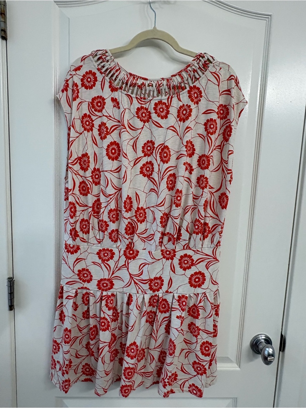 Darling Anthropologie LeifNotes "Scattered Stellata" Drop-Waist Dress